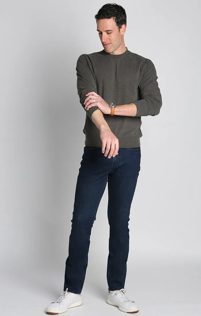 Ultra Soft Ribbed Crewneck