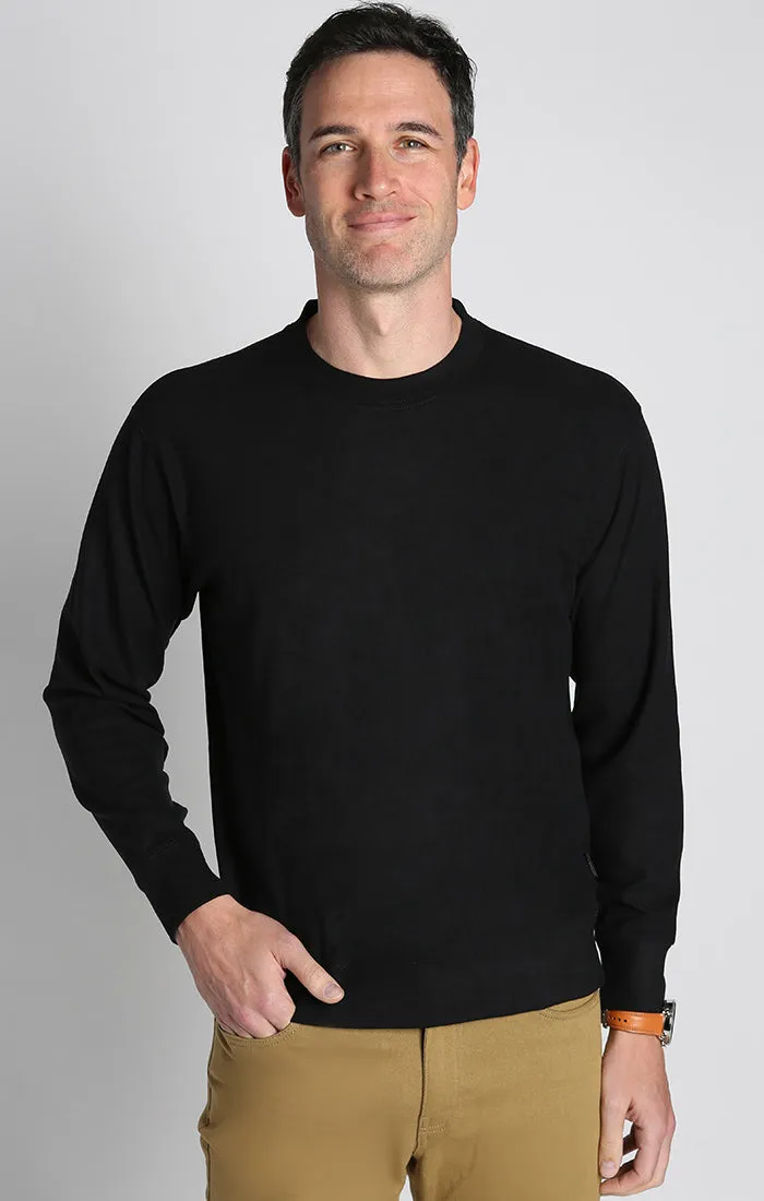 Ultra Soft Ribbed Crewneck