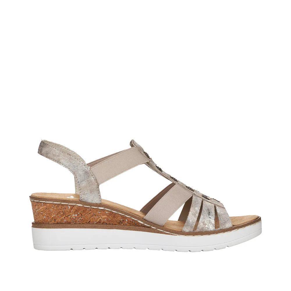 V3822-90 Metallic Wedge