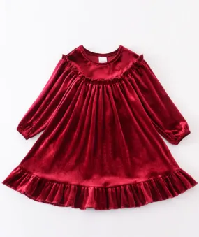 Velvet Holiday Dress