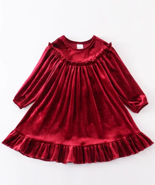 Velvet Holiday Dress