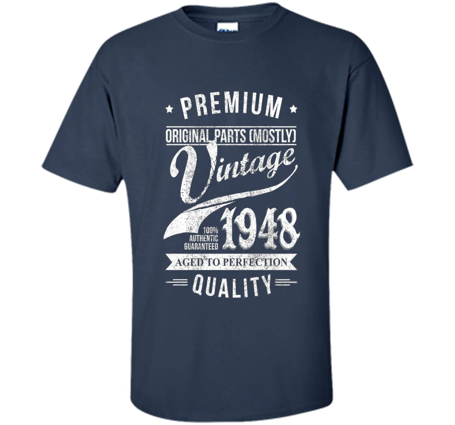 Vintage 1948 T-Shirt. Birthday Gift For 68 Years old.