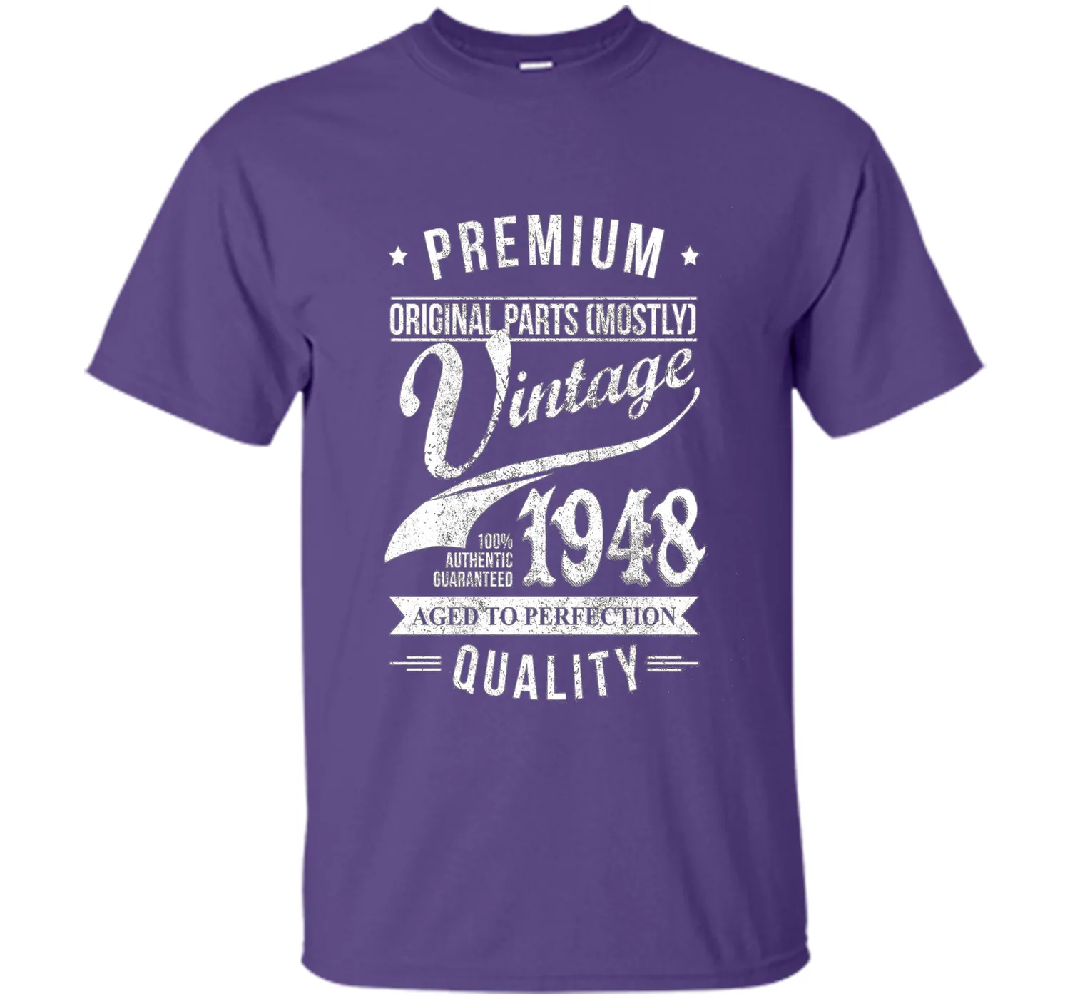 Vintage 1948 T-Shirt. Birthday Gift For 68 Years old.