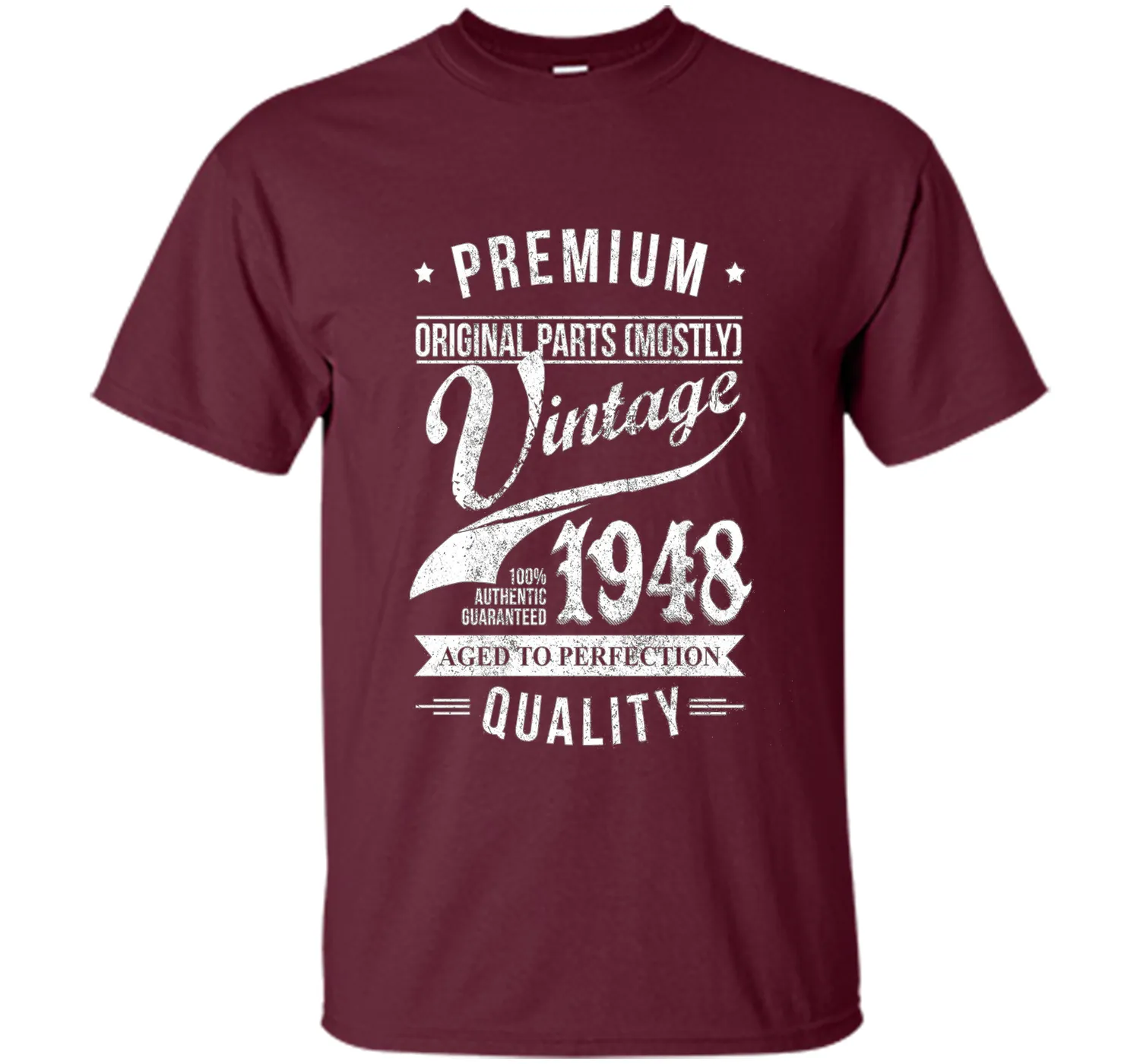 Vintage 1948 T-Shirt. Birthday Gift For 68 Years old.