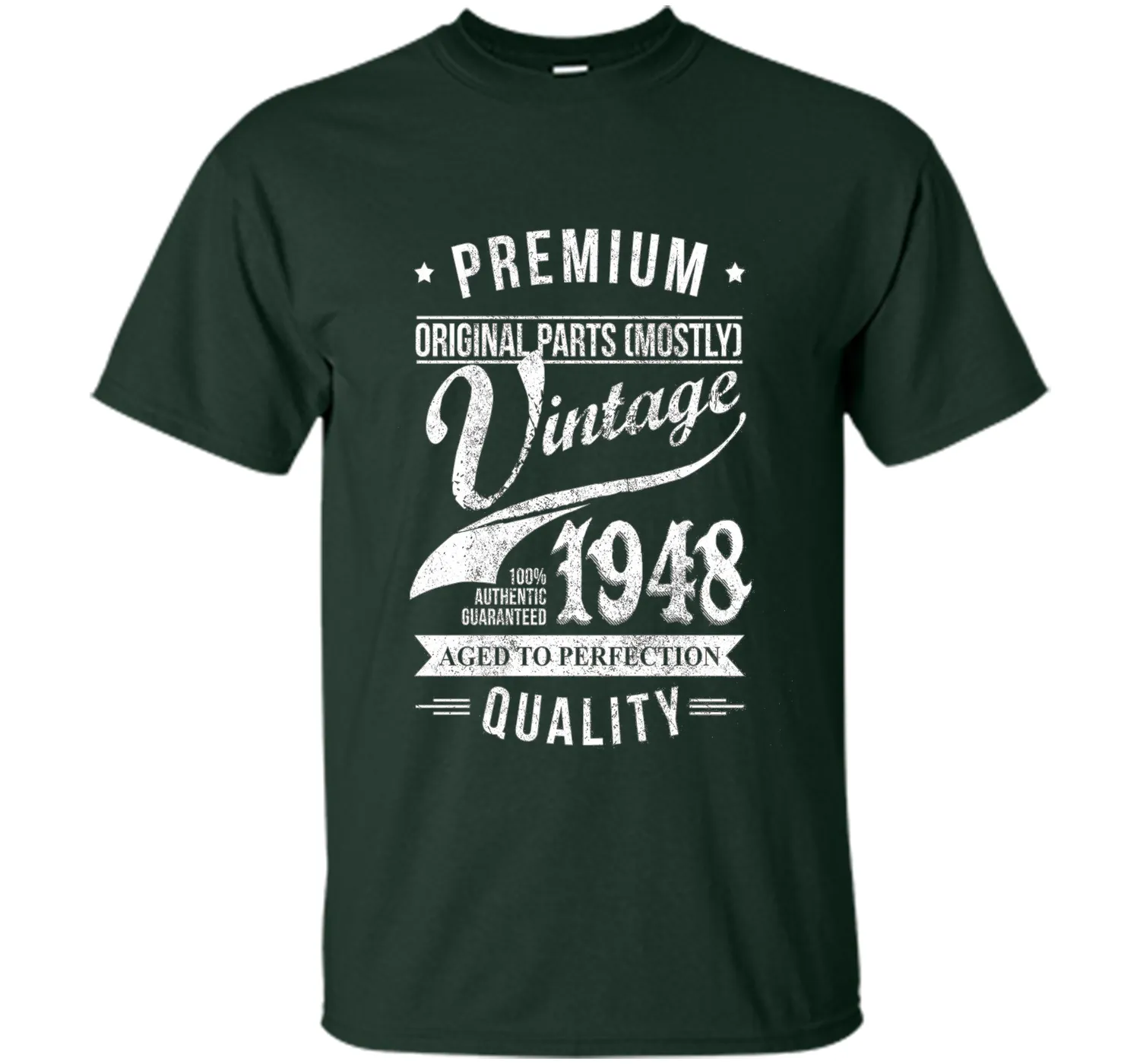 Vintage 1948 T-Shirt. Birthday Gift For 68 Years old.
