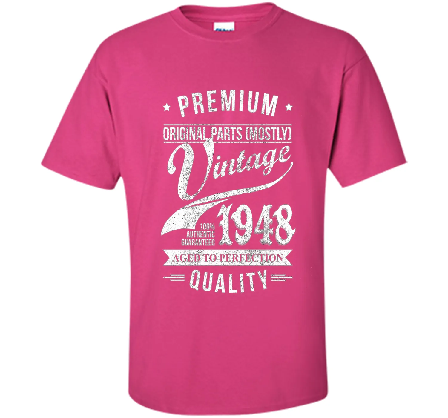 Vintage 1948 T-Shirt. Birthday Gift For 68 Years old.