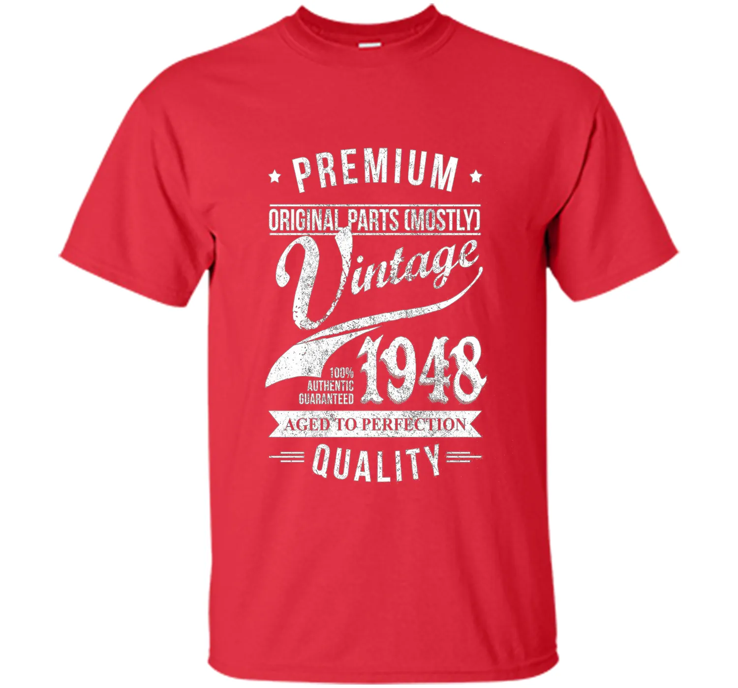Vintage 1948 T-Shirt. Birthday Gift For 68 Years old.