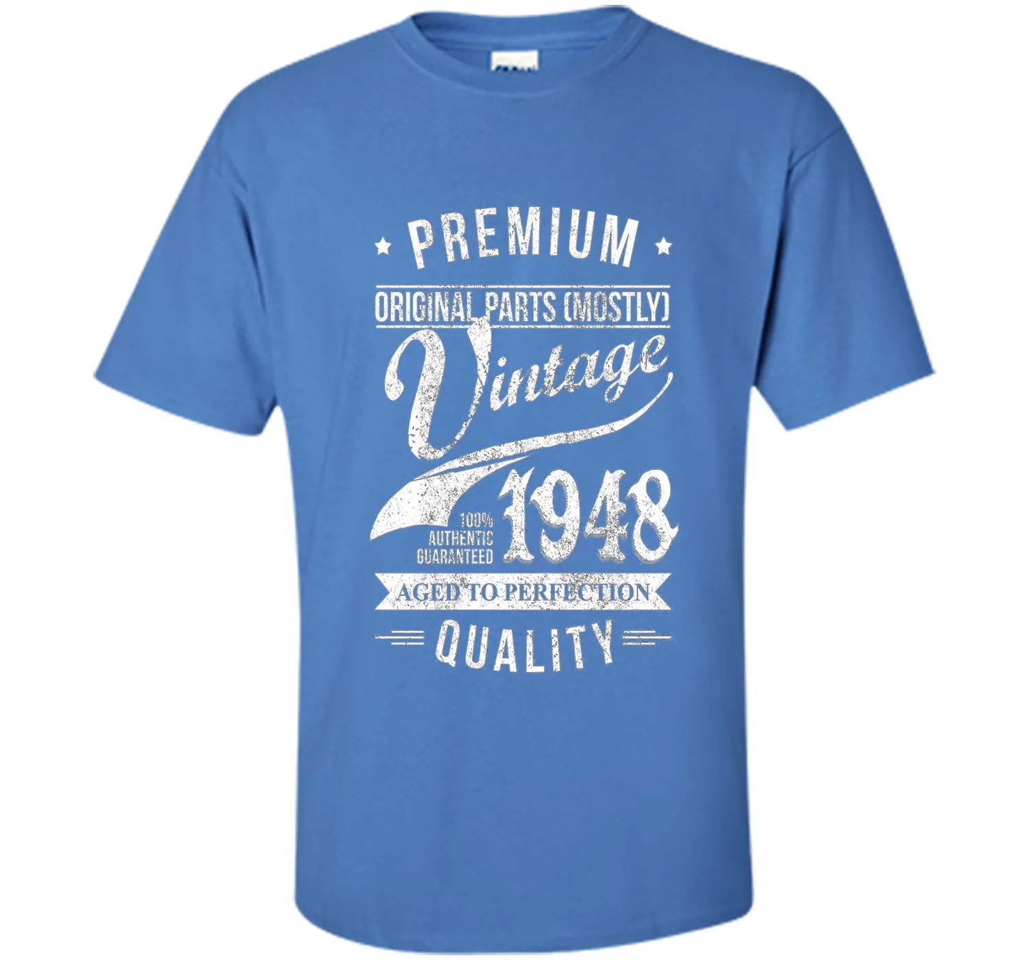 Vintage 1948 T-Shirt. Birthday Gift For 68 Years old.