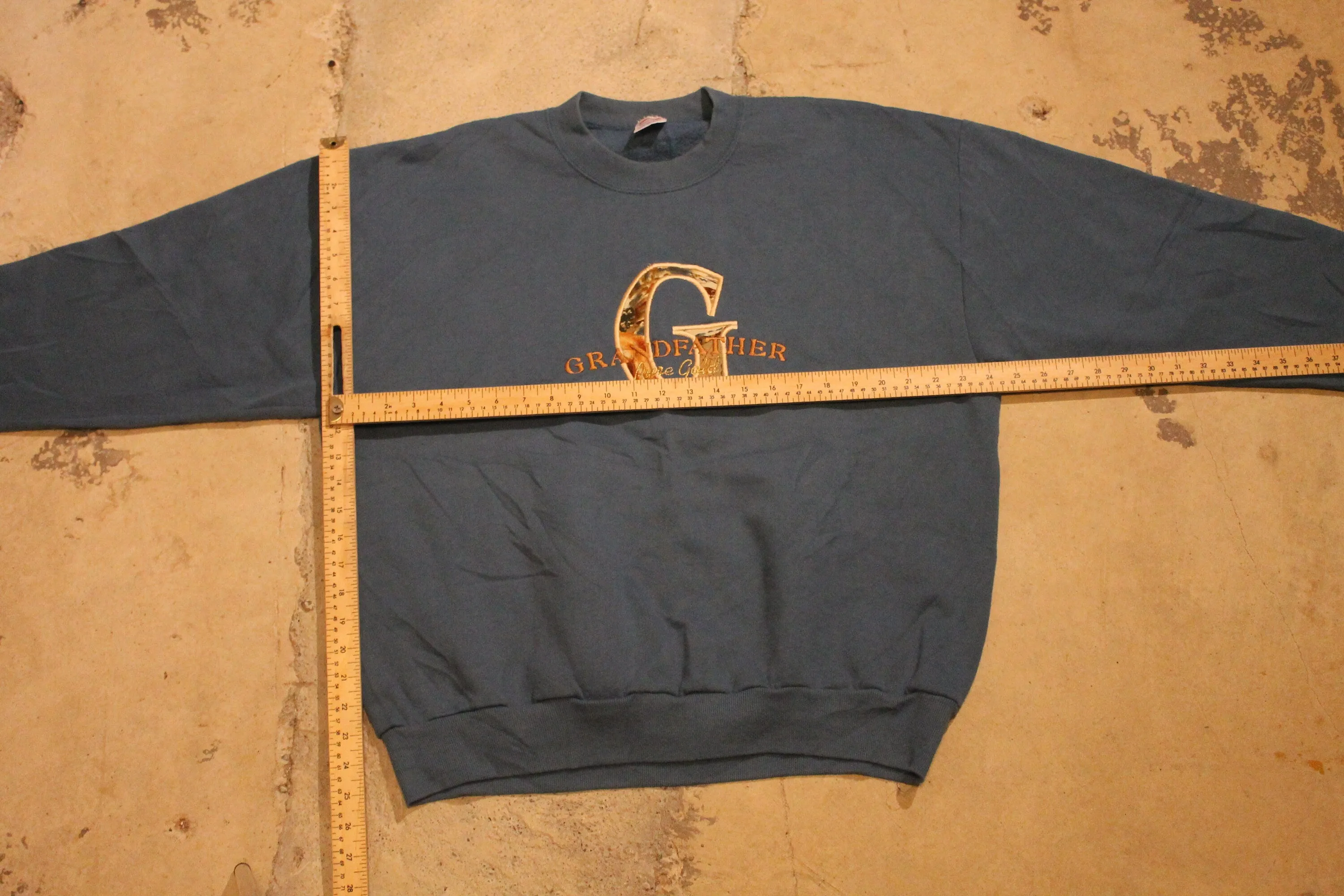 Vintage 1990s Grandfather Embroidered Crewneck Sweatshirt