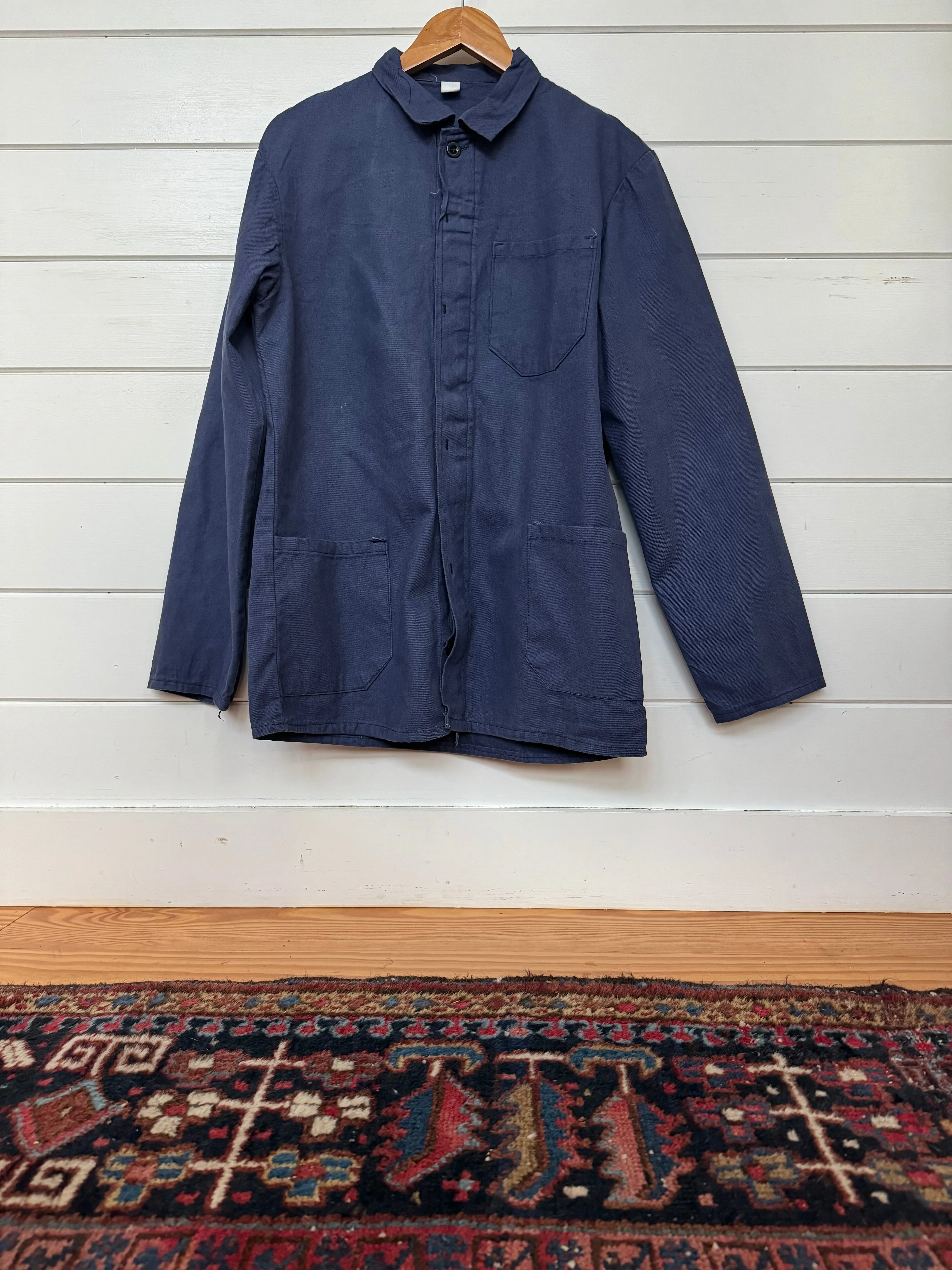 Vintage Chore Coat - Navy Blue