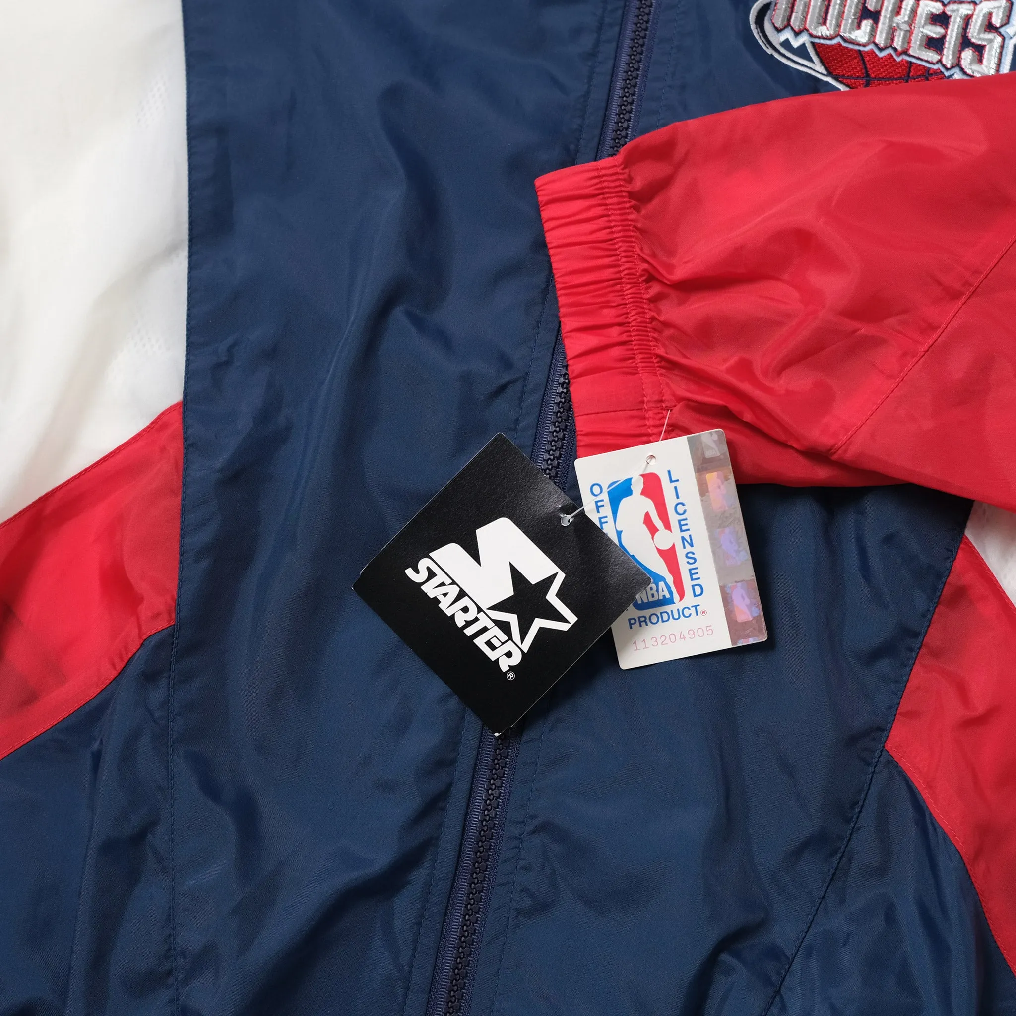 Vintage Deadstock Starter Houston Rockets Track Jacket XLarge