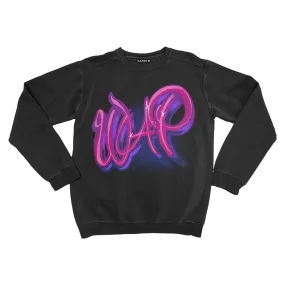 WAP Air Brush Crewneck (Black)   Digital Single