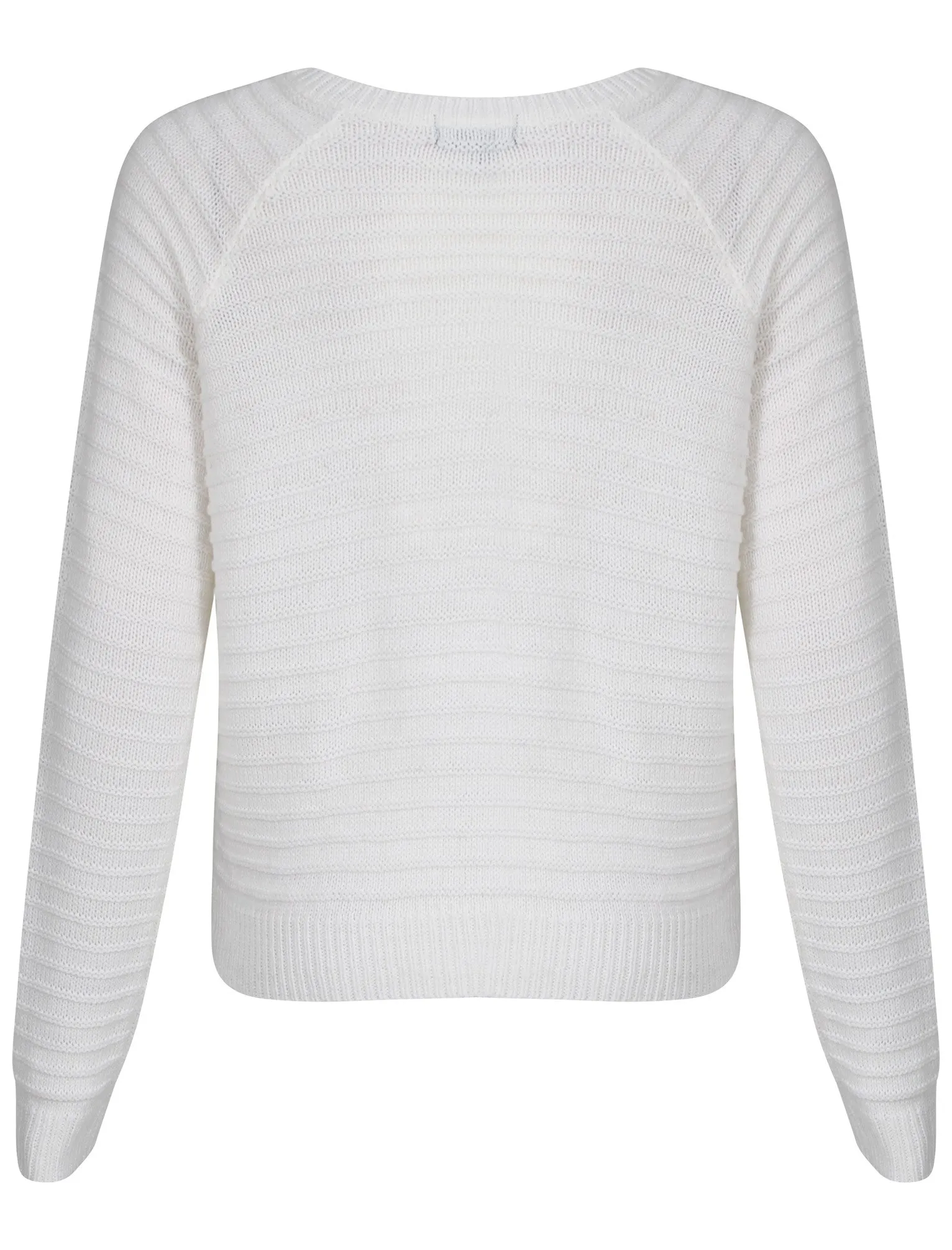 Womens Amara Reya Jonquil Textured Jumper in Ivory