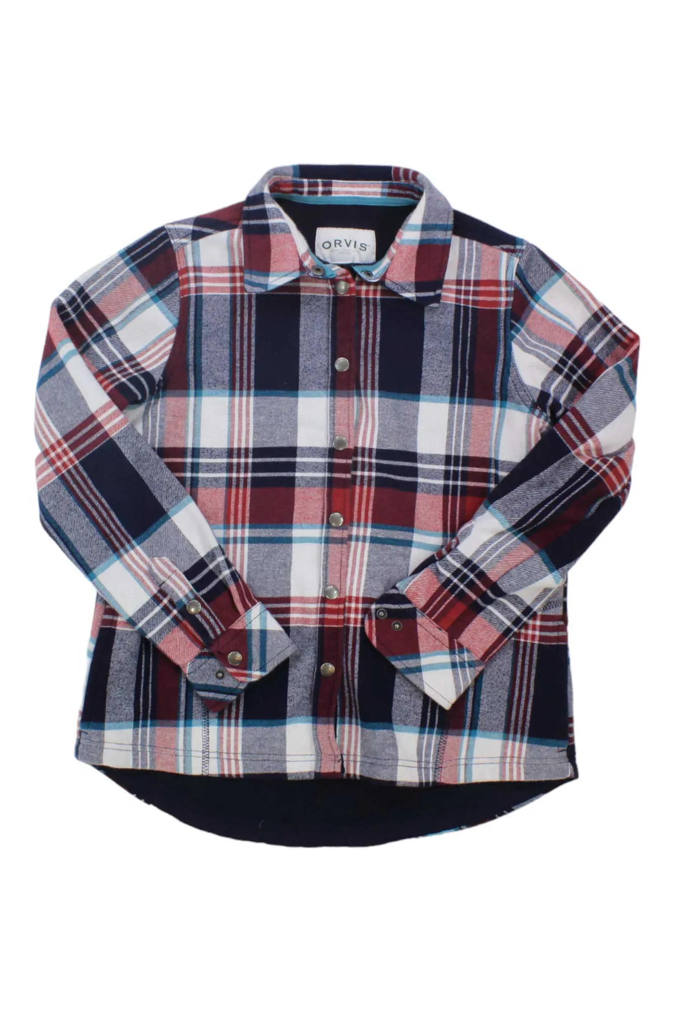 Womens Fleeced Lined Flannel Pinnacle Shirt Jacket