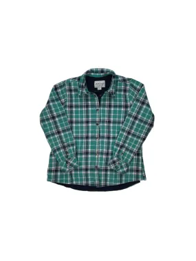Womens Fleeced Lined Flannel Pinnacle Shirt Jacket