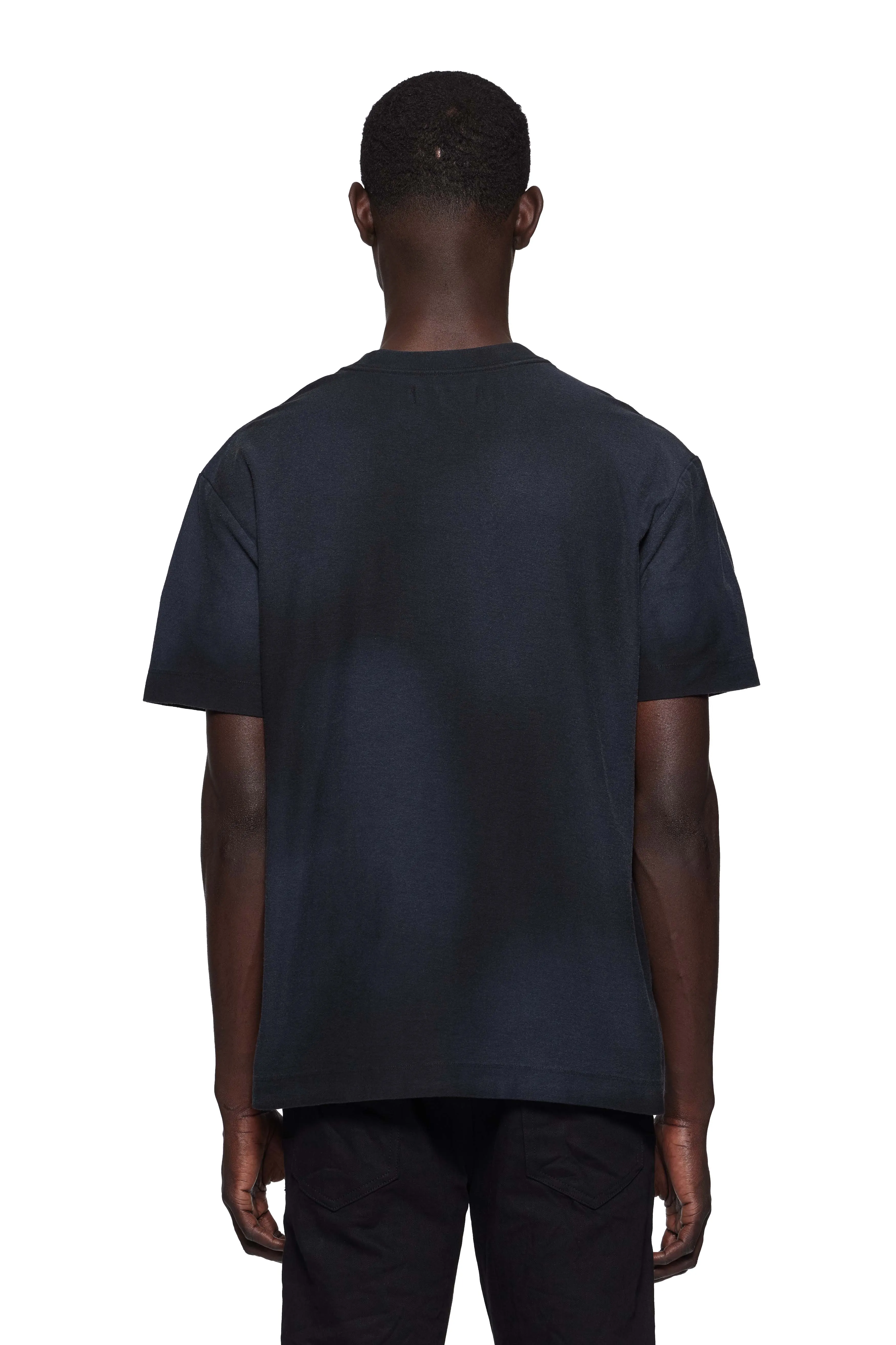 Worn Gothic Wordmark Tee (Black) - P104-JBWG125