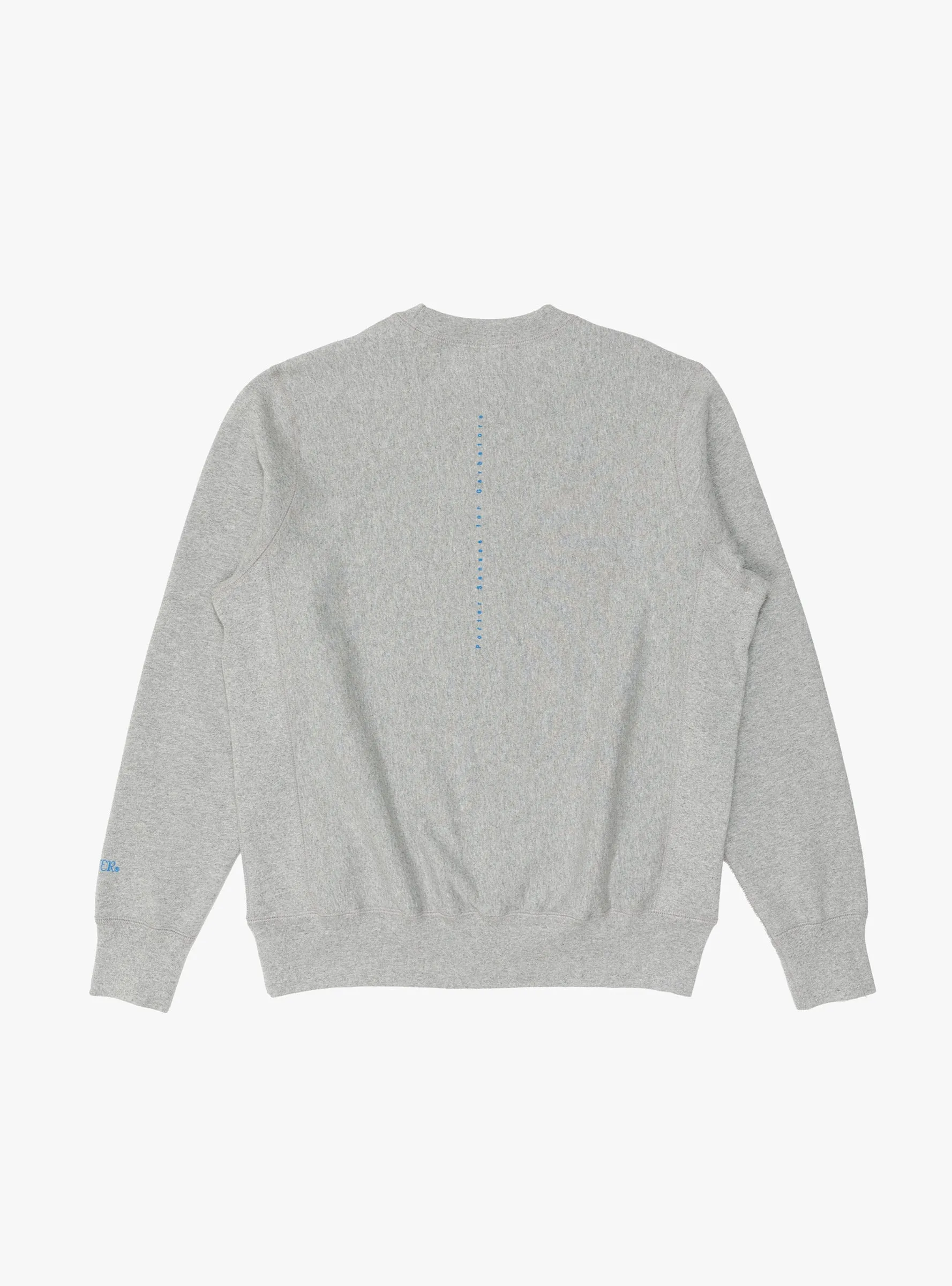 x Garbstore Trunkshow Sweatshirt Heather Grey