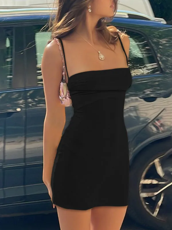 Y2K Bodycon Slip Mini Dress